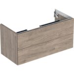 Skrinka pod umývadlo ONE, s 2 zásuvkami: 103,6cm, 50.4cm, 47cm, orech