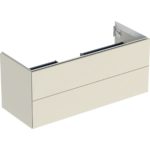 Skrinka pod umývadlo ONE, s 2 zásuvkami: 118,4cm, 50,4cm, 47cm, pieskovosivá