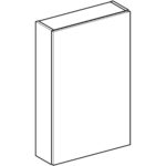 Obdĺžniková závesná skrinka iCon, 45cm, orech