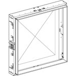 Inštalačný box pre zrk.skr.Geberit ONE s výškou 90 cm: 60cm