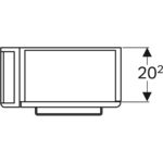 Skrinka pod malé umývadlo Selnova Compact, s drž.na uterák, skrát. vyloženie, biely