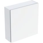 Štvorcová závesná skrinka iCon, 45cm, 46.7cm, 15cm, biela