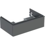 Skrinka pod um.iCon, s 1 zásuvkou, 74cm, 24.7cm, 47.6cm, láva, áva