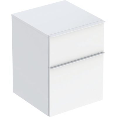 Bočná skrinka iCon s 2 zásuvkami, 45cm, biela, 502.315.01.3