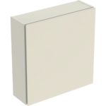 Štvorcová závesná skrinka iCon, 45cm, 46.7cm, 15cm, pieskovosivá