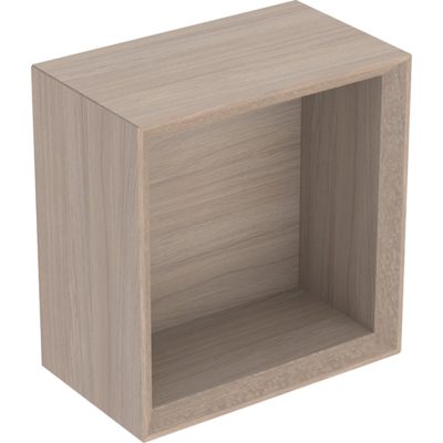 Štvorcový nástenný box Geberit iCon, 22.5cm, 23.3cm, 13.2cm, Dub, 502.321.JH.1