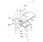 BALANCE JP vaňová a sprchová batéria čierna matná