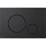 THIN - Ovládacie tlačidlo pre predstenové inštalačné systémy, čierna-mat