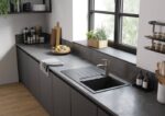 HG Focus E2 kuchynská páková batéria, vzhľad nerezu