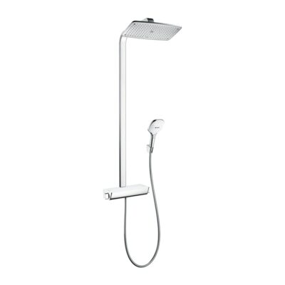 Raindance E - Showerpipe 360 1jet s termostatom, biela/chróm, 27112400