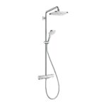 Croma E - Showerpipe 280 1jet EcoSmart so sprchovým termostatom, chróm