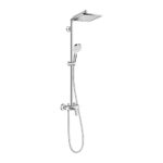 Crometta E - Showerpipe 240 1jet s pákovou batériou, chróm