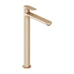 RAVAK Eleganta Umývadlová batéria 335 mm, bez odtokovej armatúry,ružové zlato - kefované