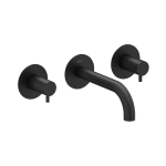 RAVAK Espirit Vaňová podomietková batéria, s telesom, čierna matná