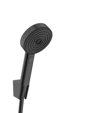 Pulsify Select - Set sprchovej hlavice (3 prúdy), držiaka a hadice 1250 mm, matná čierna 24302670