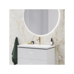 RAVAK Espirit Umývadlová batéria 190 mm, bez odtokovej armatúry, ružové zlato - kefované