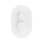 RAVAK Espirit Podomietková batéria 2 cestná, s prepínačom, pre R-box, matná biela