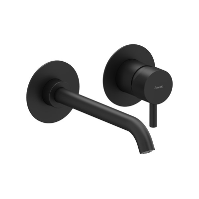 RAVAK Espirit Umývadlová podomietková batéria pre R-box, matná čierna