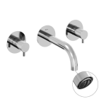 RAVAK Espirit Vaňová podomietková batéria, s telesom, chróm