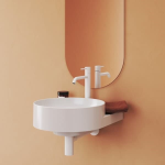 RAVAK Espirit Umývadlová batéria, BeCool 340 mm, bez odtokovej armatúry, biela matná