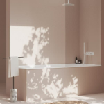 RAVAK Espirit Podomietková batéria - SET, 3-cestná, pre R-box, biela matná