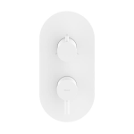 RAVAK Espirit Podomietková batéria 3-cestná, pre R-box, biela matná