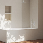 RAVAK Espirit Podomietková batéria 3-cestná, pre R-box, biela matná