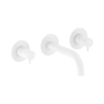 RAVAK Espirit Umývadlová podomietková batéria, s telesom, biela matná