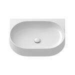 Oválne umývadlo RAVAK Yard 600 keramické biele