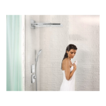 HG ShowerSelect glass Ventil pod omietku pre 3 spotrebiče, biela/chrom, 15736400