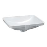 Vstavané umývadlo Laufen PRO S 490x360 mm, biela
