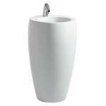Laufen II Bagno Alessi One umývadlo 53x53 cm, 1 otvor na batériu, biela