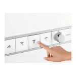 HG - Vrchná sada pod omietku pre 4 spotrebiče, chróm