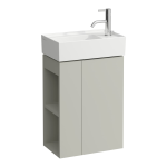 Umývadielko KARTELL by Laufen 460x280 mm, bez prepadu, 1 otvor pre batériu, biela mat
