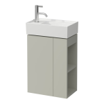 Umývadielko KARTELL by Laufen Ľ, 460x280 mm, bez prepadu, bez otvoru pre batériu, biela LCC