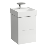 Umývadielko KARTELL by Laufen 460x460 mm, 3 otvory pre batériu, bez prepadu, biela LCC