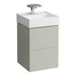 Umývadielko KARTELL by Laufen 460x460 mm, 1 otvor pre batériu v strede/ 1 otvor na pravo, biela LCC