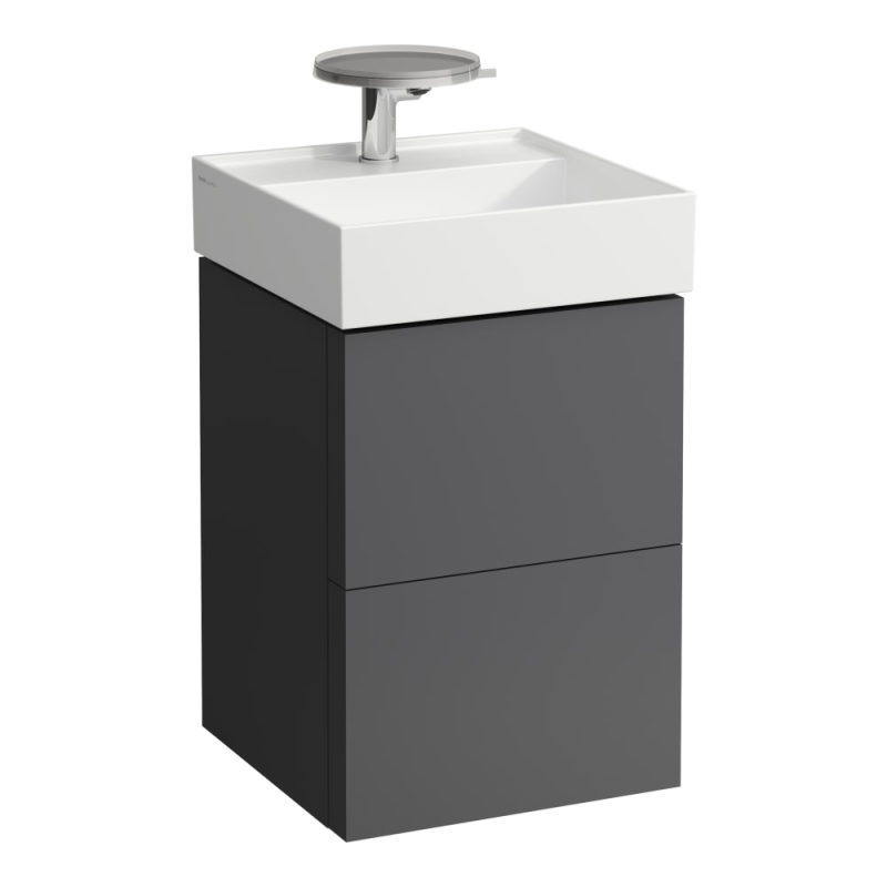 Umývadielko KARTELL by Laufen 460x460 mm, 1 otvor pre batériu v strede/ 1 otvor na pravo, biela LCC