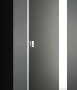 Sprchové čelné dvere GLASS B1 100 cm, výška 195 cm, chróm/ číre sklo