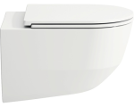 Laufen PRO Závesné WC + sedadlo Slim, SlowClose, Rimless, biela