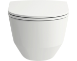 Laufen PRO Závesné WC + sedadlo Slim, SlowClose, Rimless, biela