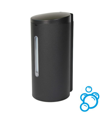 Automatický dávkovač penového mydla/dezinfekcie DONNER Round (Foam), čierna matná, 8596220013545