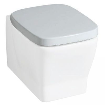 WC sedadlo Geberit Silk, SoftClose, biela