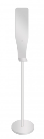 Stojan na automatický dávkovač Donner TRAY s odkvapom, biely