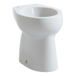 Klozet stojaci Laufen FLORA KIDS, hlboké splachovanie, zvislý odpad, biela