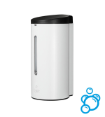 Automatický dávkovač penového mydla DONNER Round (Foam) - biela