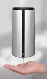 Automatický dávkovač gélového mydla/dezinfekcia DONNER Drop (Gel) - strieborná