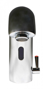 Automatická vodovodná batéria, lesklý chróm, DONNER AutoFlow 03