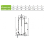 OKCE 500 S/1MPa elektrický ohrievač vody stacionárny