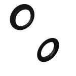 Náhradné tesnenie A55 (vaňové sifóny A55K, A56K)